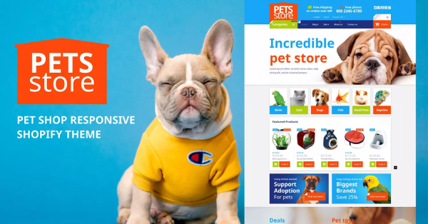 Pet Shop Responsive Shopify Theme