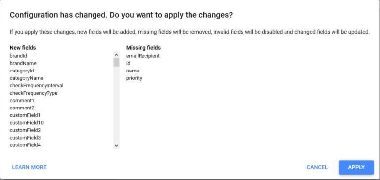Google Data Studio – connecting with Price2Spy API
