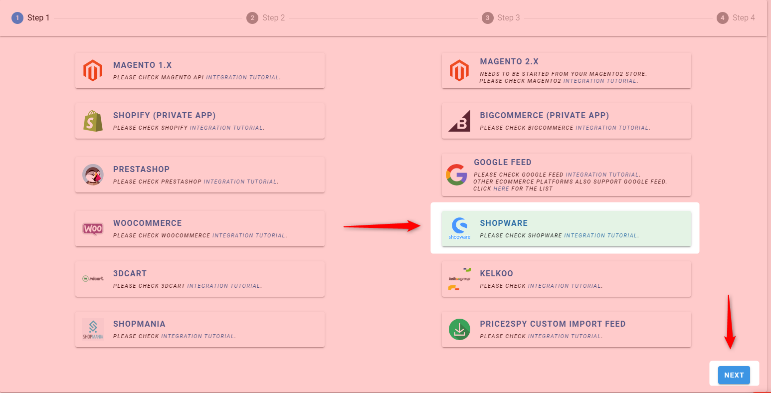 Shopware – integrating with Price2Spy