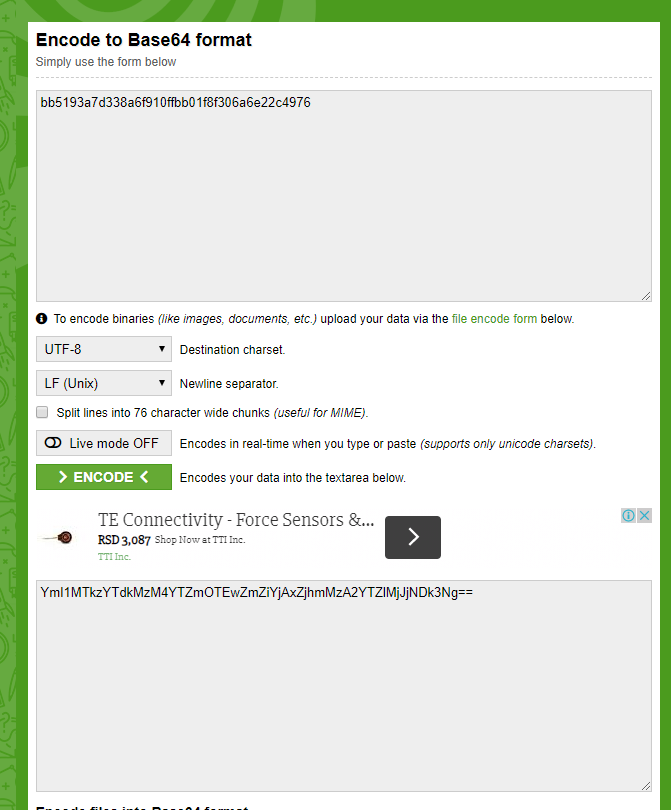 API Key Authentication Method